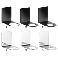 Shower Gel Bottle Rack Hook Wall No Drill Paste Glue Bracket Shampoo Soap Liquid Bottle Holder Stand Hook Hanging Hanger 1