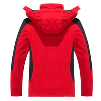 Veste de randonnée imperméable pour homme, grande taille, coupe-vent, camping, chasse, course à pied, trekking, pêche, manteau, extérieur 2