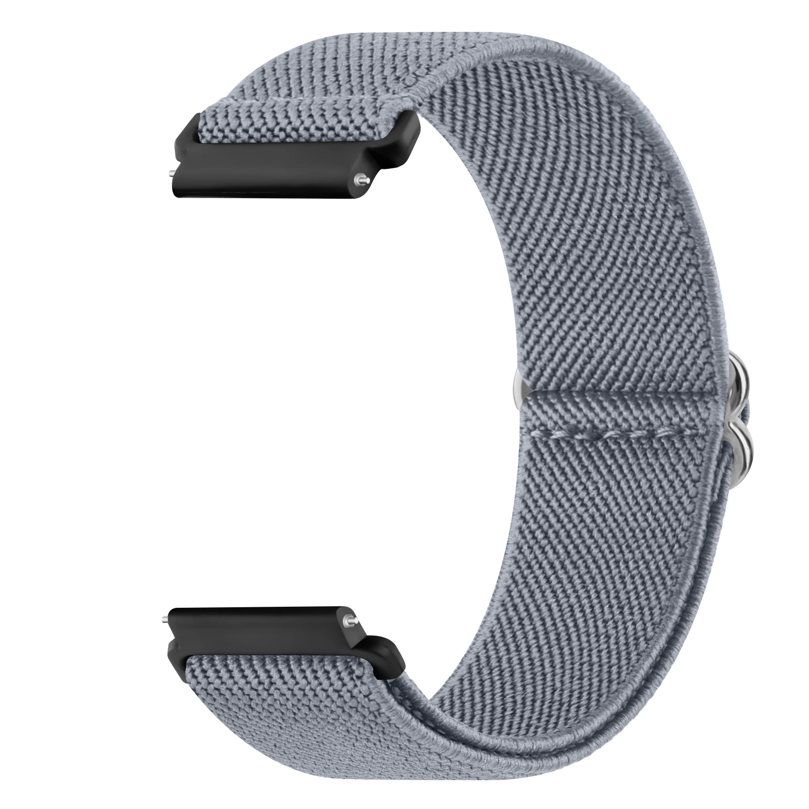 Elastic Nylon Sport Strap, 20mm/22mm - Versatile and Comfortable Band for Smartwatches