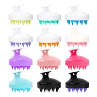 Portable Silicone Shampoo Brush Handheld Soft Scalp Massage Brush Silicone Shampoo Brush Hair Scalp Massager For Hair Growth 1