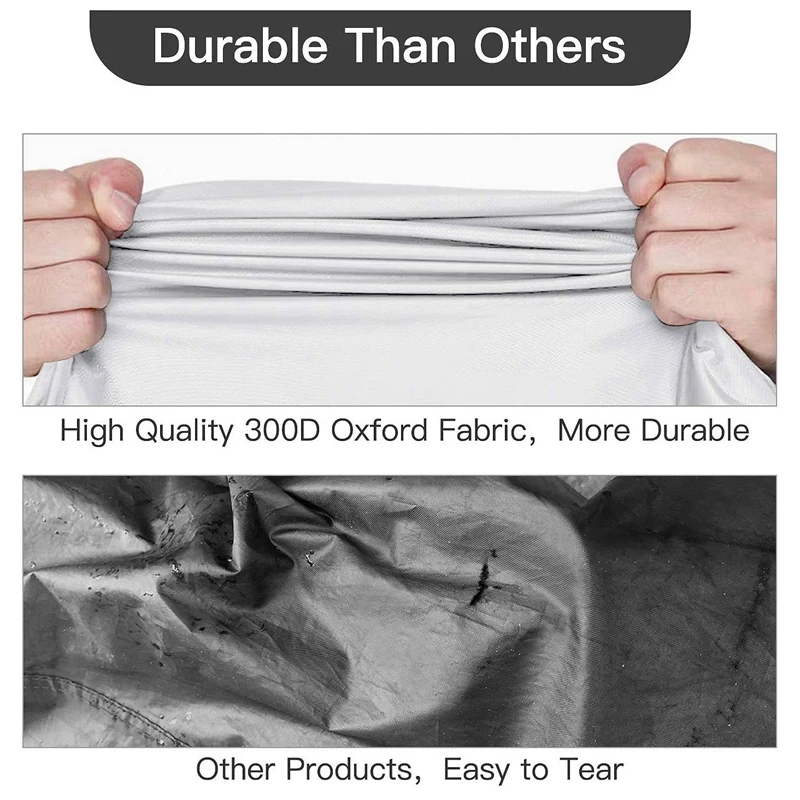 Waterproof Bike Cover Heavy Duty XL Bicycle Covers UV Rain Snow Dust For Mountain Road Electric Bike Outdoor Storage