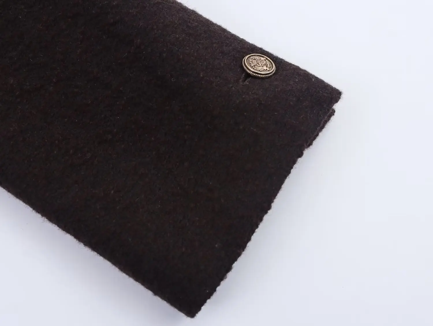 Women O-Neck Short Jacket Coat With No Hood New Autumn Winter Single-Breasted Coat With No Hood Versatile Jackets Streetwear