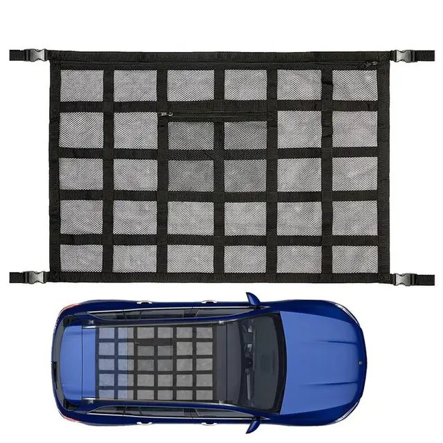 자동차 내부 정리를 도와주는 캠핑용 보관 가방