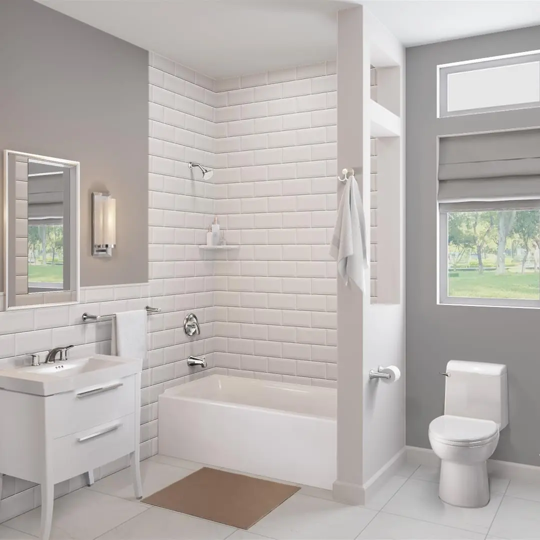 Champion One-Piece Toilet with Toilet Seat and Wax Ring Elongated Front Chair Height White squatceramic 6