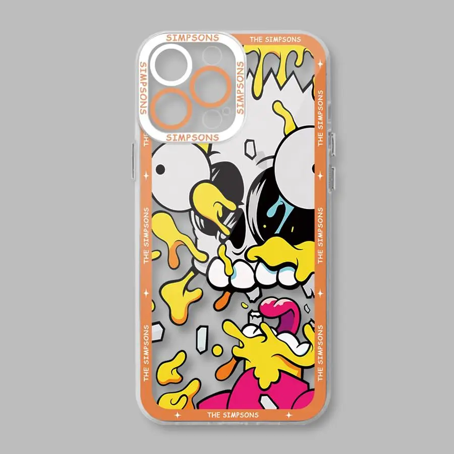 Humorous Homer Simpson Matte Phone Case - Cartoon Design