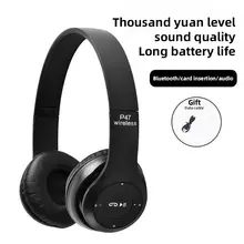  Bluetooth 5.0 P47 TWS Stereo Headphone Bluetooth Earphones Music Headset with Mic for Mobile iPhone Sumsamg Android IOS 