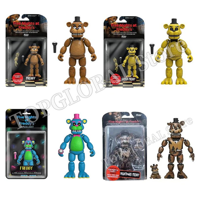 FNAFfiguradeaccindeFreddyFoxymuecocoleccionabledePVCde
