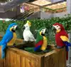 Simulation Plush Parrot Bird Push Stuffed Doll Children Toy Decoration Party Gifts 1