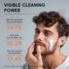 500ml Oil Control Hydration Face Washing Men's Sulfur Oil Control Cleanser Shrink Pores Exfoliating Facial Cleanser 2