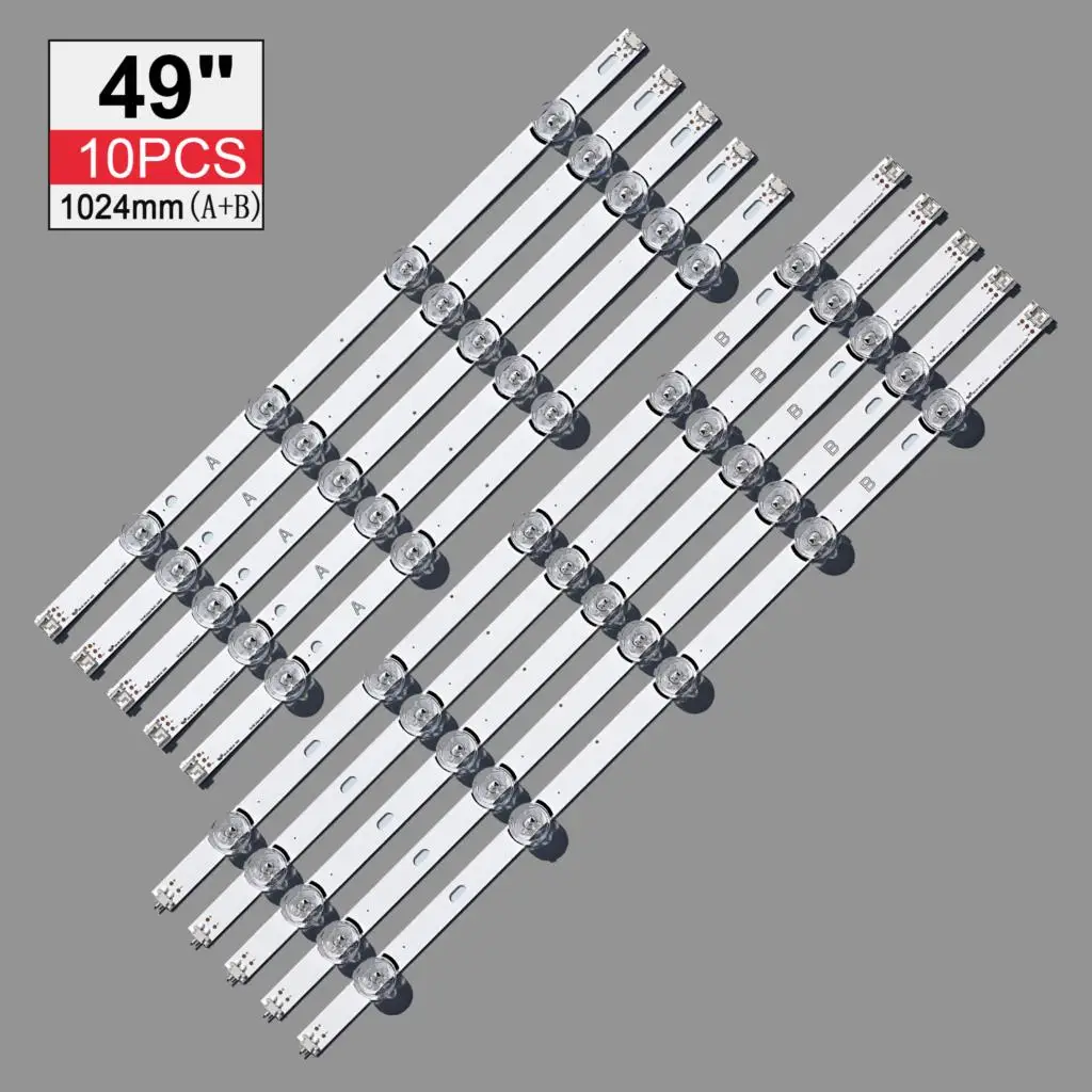 10  LED parr LIGInnotek DRT 3,0 49 &A/B 49LB5500 49LB550V 49LB5550 6916L-1944A 6916L-1945A 6916l-1788A 6916l-1789