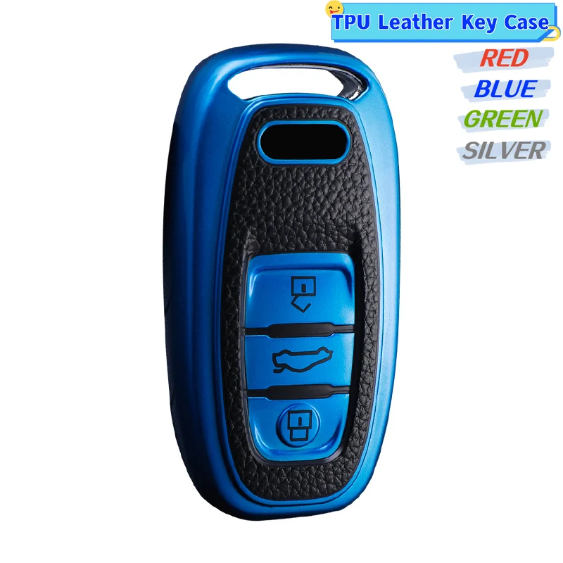 Elegant TPU Car Key Protector Cover for 3-Button Smart Keyless Entry