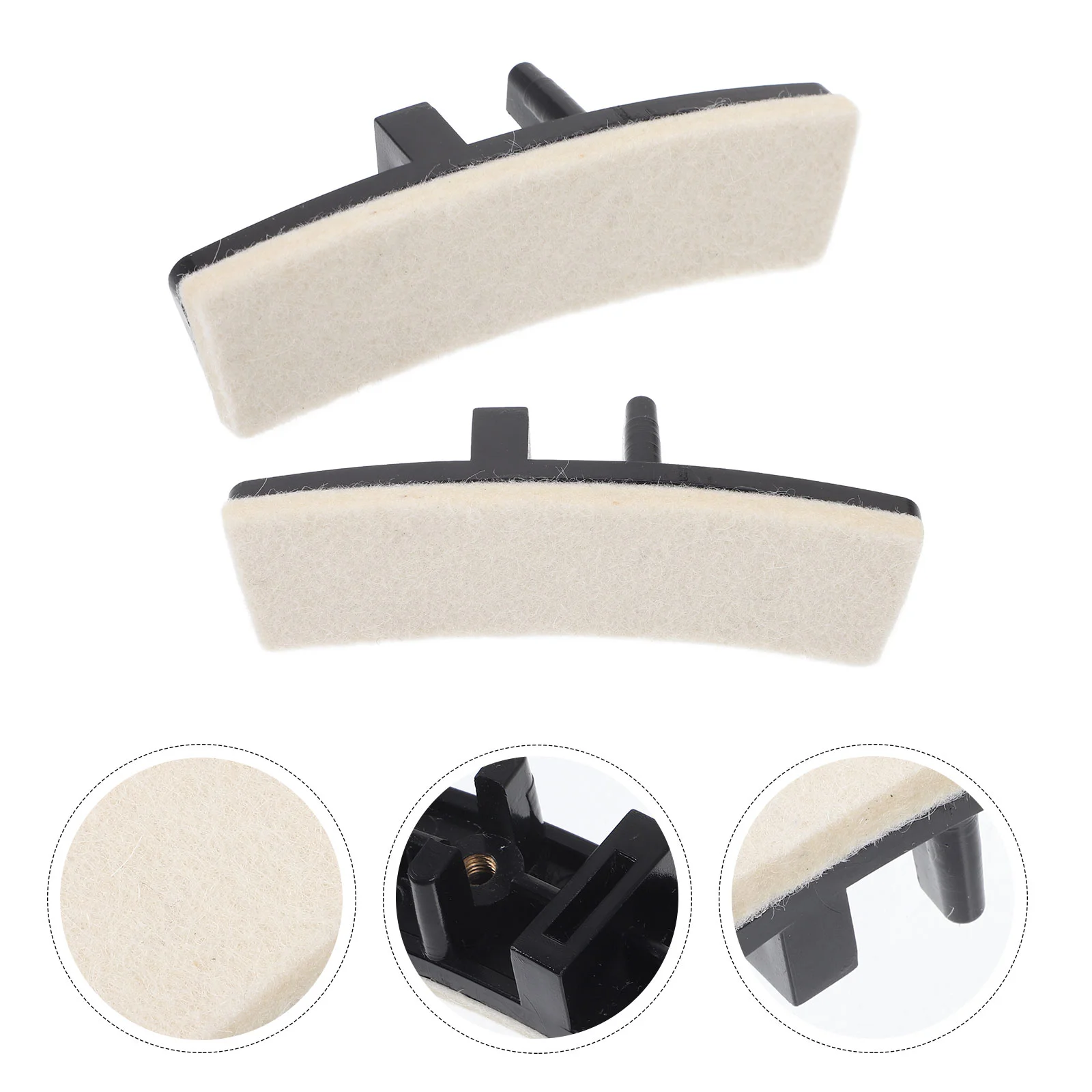 

Pair Brake Pads Gym Supplies Exercie Bikes Sport Accessories Exercise Bike Part Caliper Brake Blocks Fitness Cycling