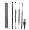 Ear Wax Remover Cleaning Kit Pickers Ear Pick Earwax Cleaner Curette Spoon Care Removal Tool for Baby Adults Ear Care Set 2