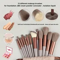 Makeup Brush Set Soft Fluffy Professiona Cosmetic Foundation Powder Eyeshadow Kabuki Blending Make Up Brush Beauty Tool Makeup 2