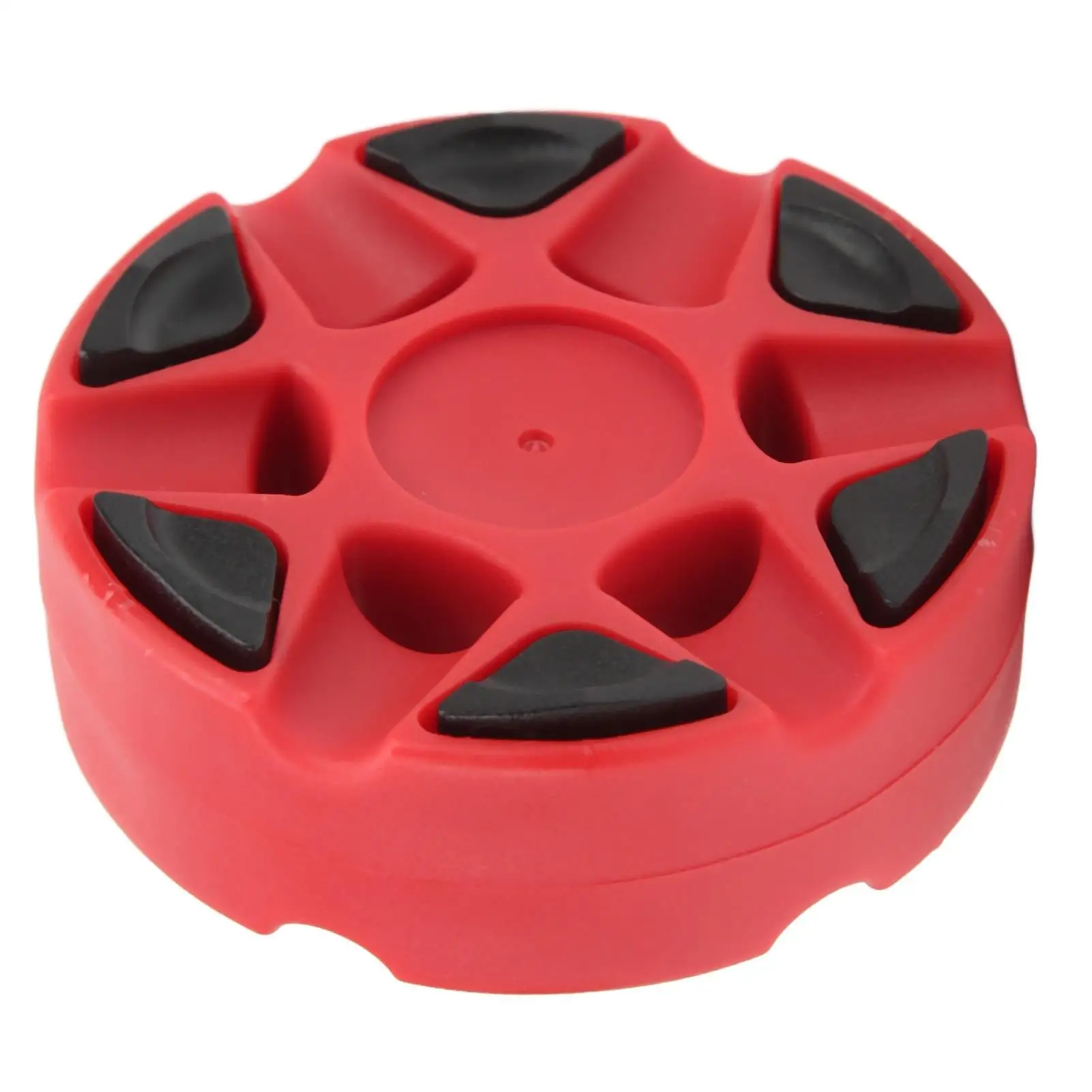 5-Color Glossy Hockey Pucks for Outdoor Training-Durable Plastic, Easy Sliding, Perfect for Skating