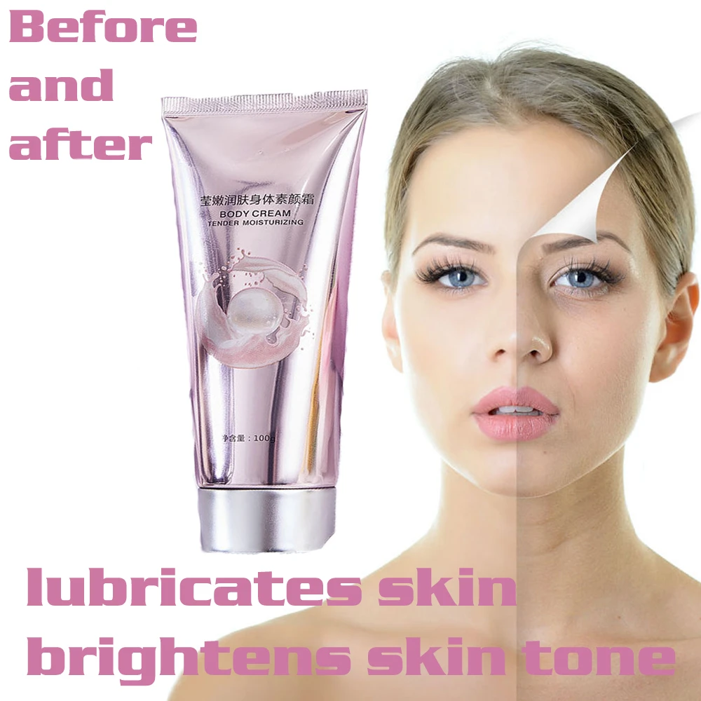 100g Body MakeupCream Moisturizing and Brightening Body Emulsion Skin Concealer Nicotinamide Refreshing Without Greatness