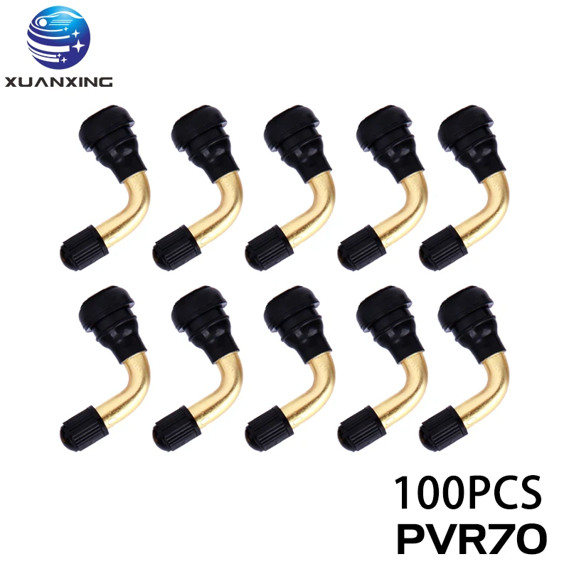 100PCS PVR70 PVR40 PVR50 PVR60 Rubber Valve Core Electric Car Tubeless