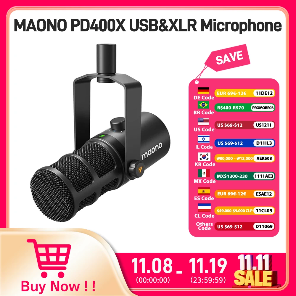 Maono Mic Price in Nepal: Is the PD400X Worth It for Podcasters and  Streamers?