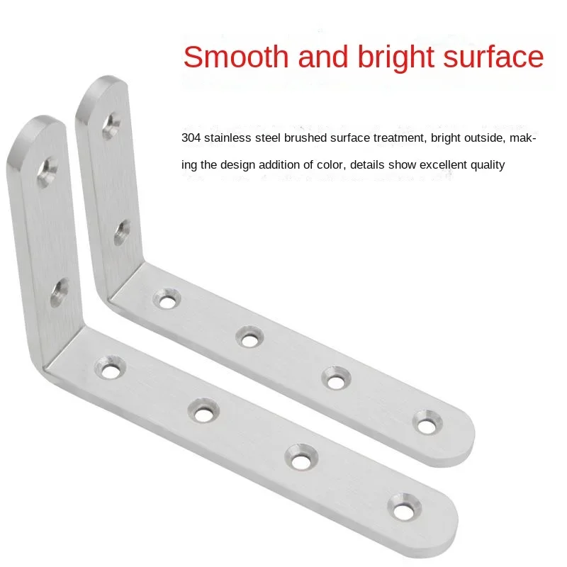 Angle Brackets Heavy Duty Cast Iron Wall Mounted L Shaped Angle Shelf ...