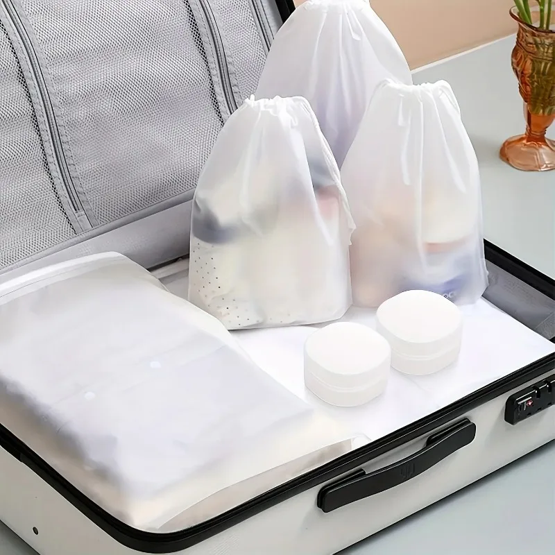 1PCS Durable Transparent Makeup Storage Box - Sealed Dust-Proof Design, Portable for Travel/Home, Fits Pads/Brushes/Beauty Balls 5