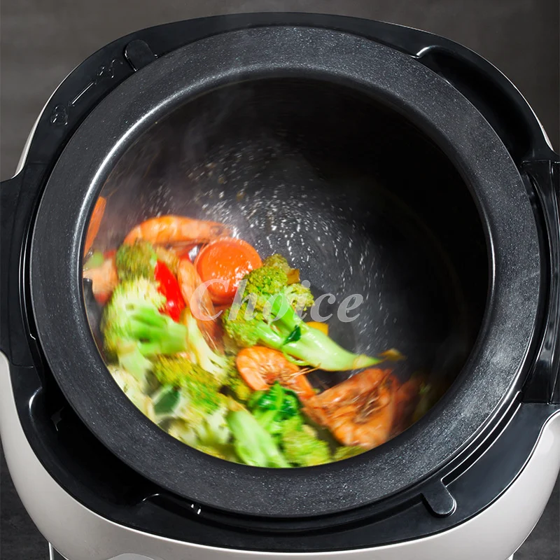 Robot de cuisson intelligent Wok pour riz frit, 360 degrés, automatique -  AliExpress