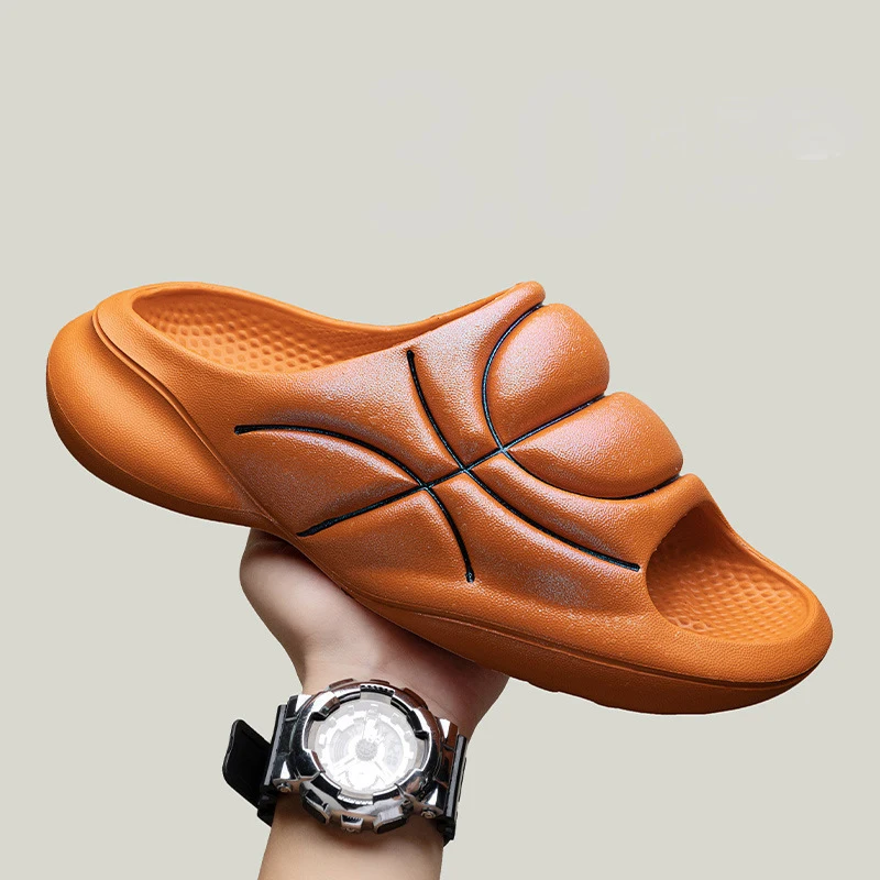 

Мужские шлепанцы на мягкой платформе; Шлепанцы для ванной; Тапочки для взрослых; Нескользящая домашняя обувь унисекс; Летние пляжные шлепанцы