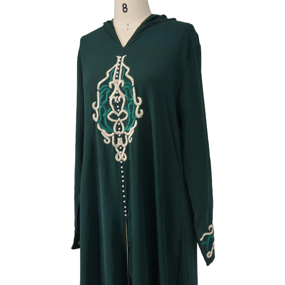

Abaya For Women Muslin Dubai Long Sleeves Embroidery Maxi Dresses Robe Femme Djellaba 2023 New Ramadan Muslim Hijab Dress