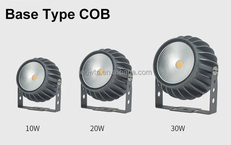 올 알루미늄 아트 라운드 신형 라이트 아웃도어 투광등 IP65 10W20W30W 경기장 LED 조명 투광등 정원 LED 스파이크 조명