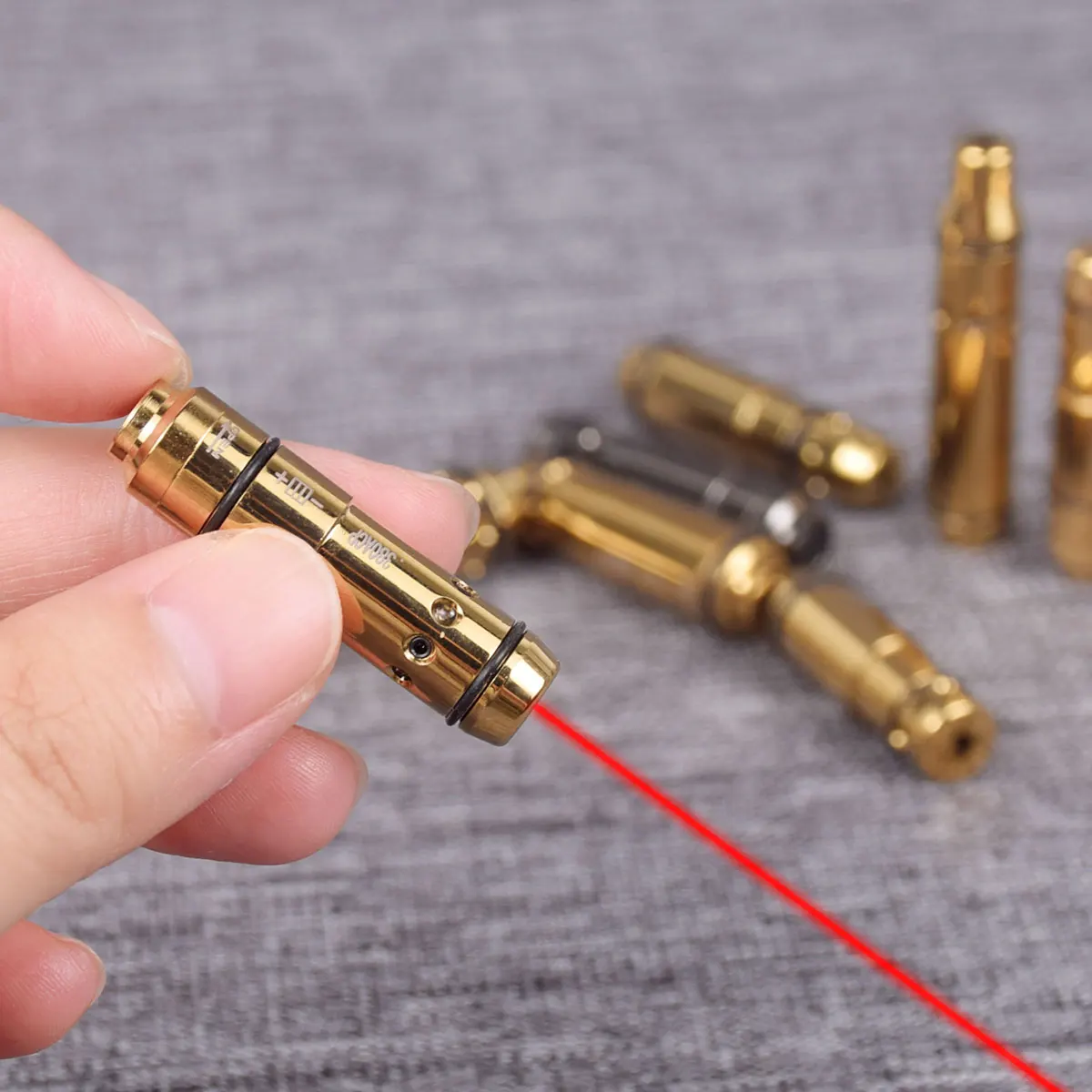 Tactical 9x19mm .40S&W .223Rem Red Dot Laser Training Bullet Bore Sight Dry Fire Trainer Cartridge Boresighter Glock 43 17 19 laser bore sight,dry fire laser trainer,laser bullet training cartridge