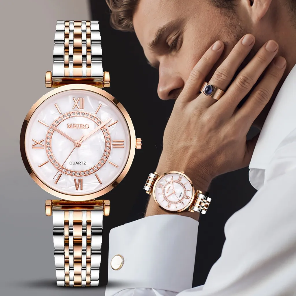 

2023 Fashion Minimalist Watches Fashion Quartz Clock Stainless Steel Strap Luminous Wristwatch Digital Business Watch Часы