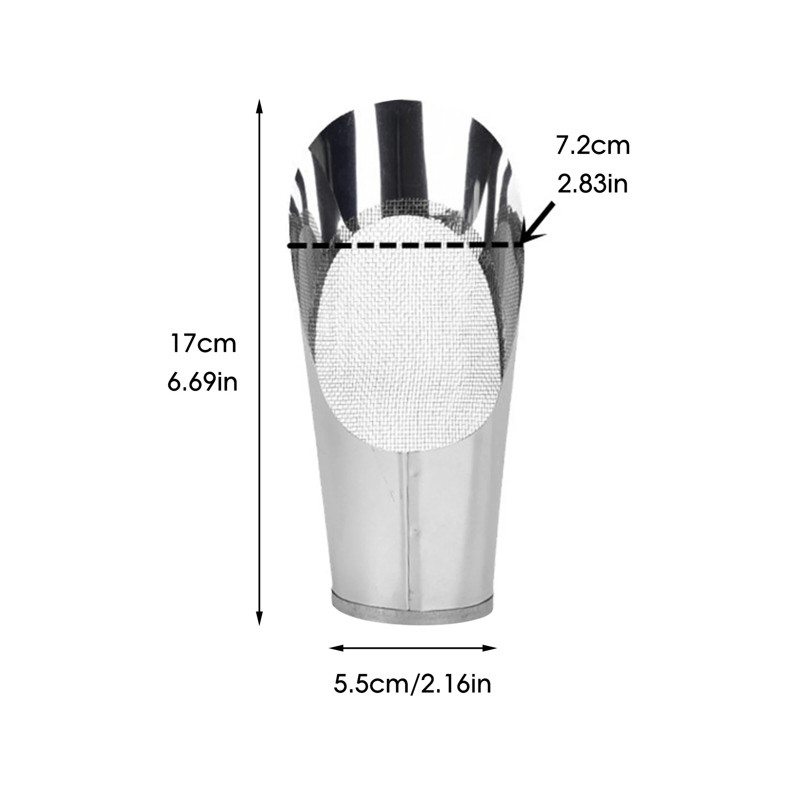 New Soil Stainless Steel Spade Shovel Cup Cultivation Bucket Succulent DIY Potted Bonsai Plant Outdoor Planting Cup Spatula