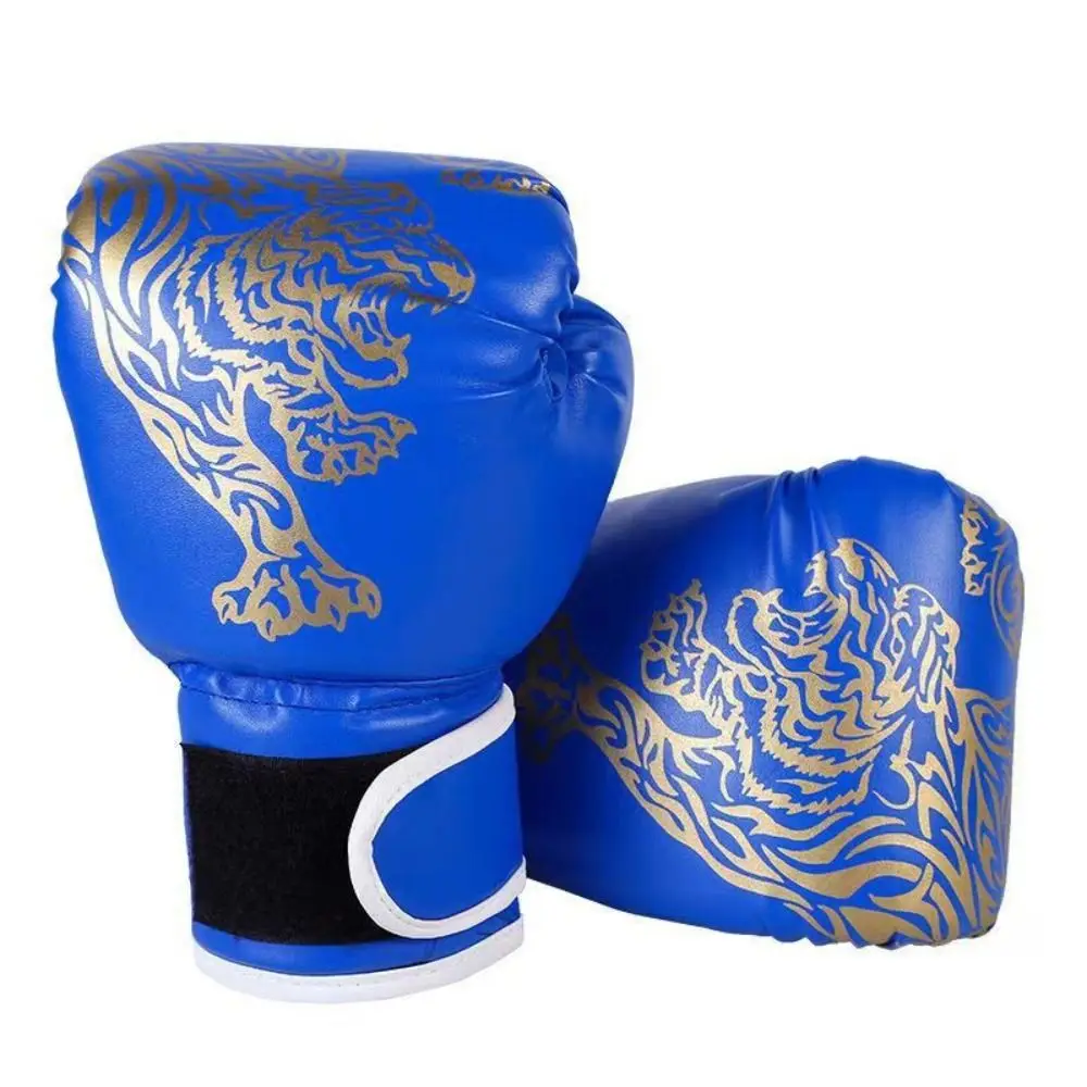 New Adjustable Boxing Gloves Breathable Professional Hand Protector Competition Fighting Mitts Children