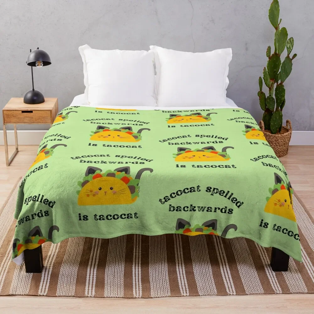 

Taco Cat Throw Blanket Cute For Decorative Sofa Sofas For Sofa Thin Blankets