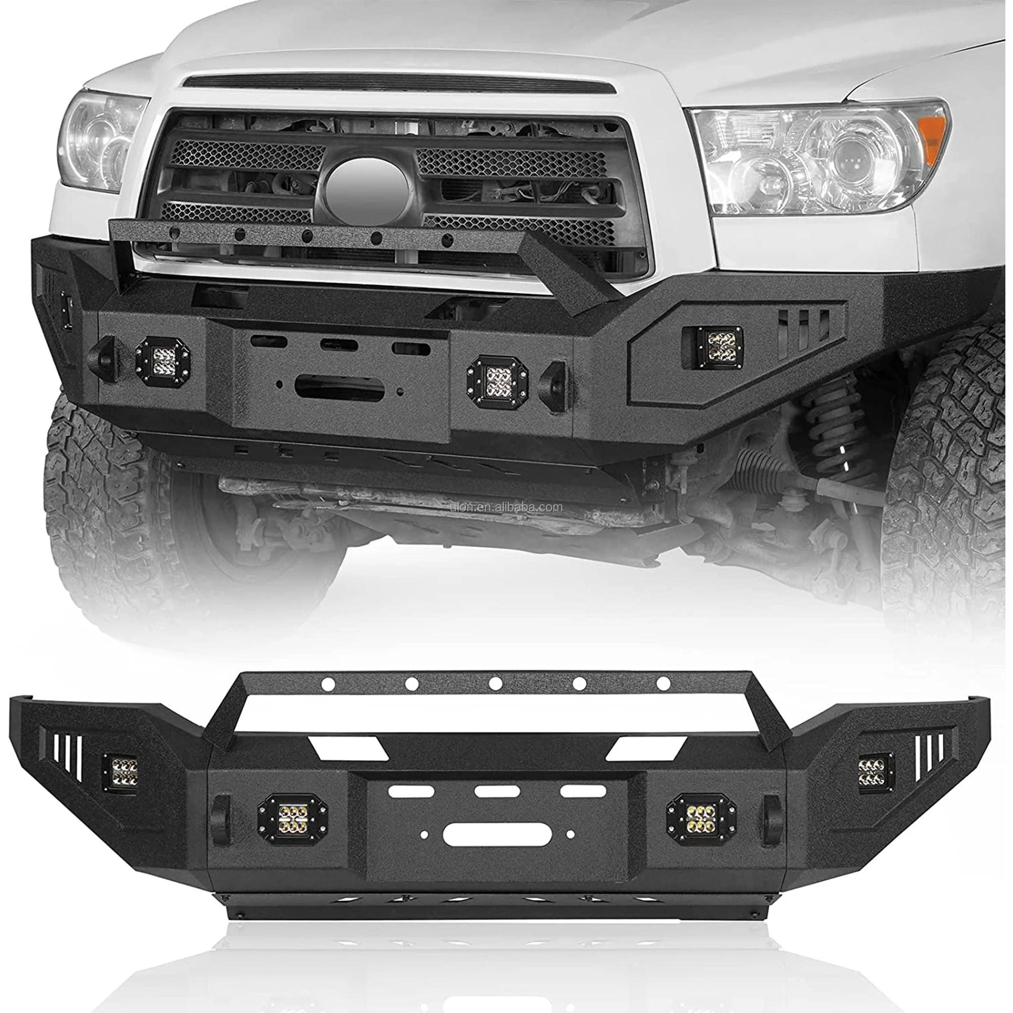 High-Strength-Steel-Full-Width-Front-Bumper-fit-2007-2008-2009-2010 ...