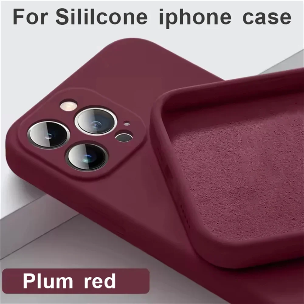 Red Silicone Soft TPU Back Case - Premium Protection Cover