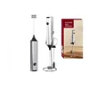 2in1 Electric Egg Beater USB Rechargeable Milk Frother Whisk Coffee Mixer Double Heads Milk Frothers Baking Stirrer Food Blender 2