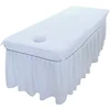 Beauty Bedsheet Cosmetic Salon Sheets Massage Treatment Soft Sheets Spa SPA Bed Table Cover Sheets with Hole 6