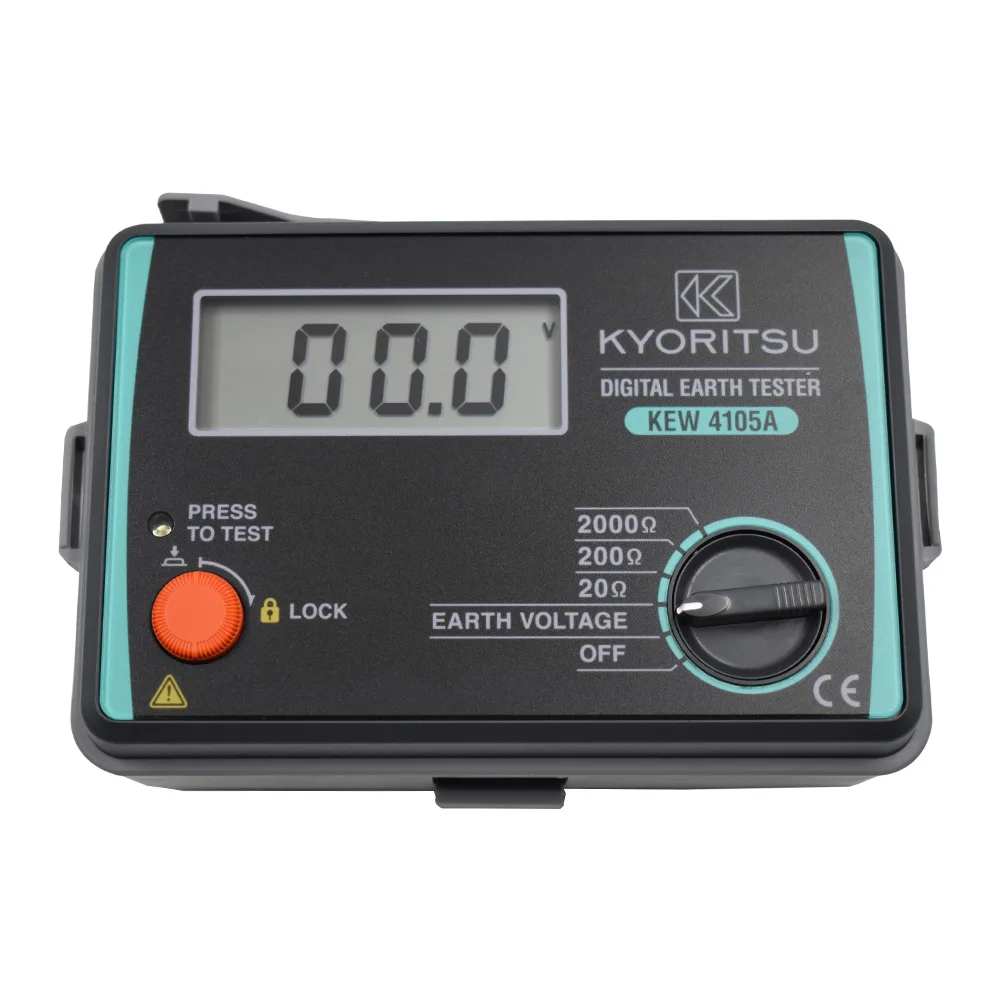 Цифровой тестер сопротивления заземления KYORITSU KEW 4105A цифровой измеритель |