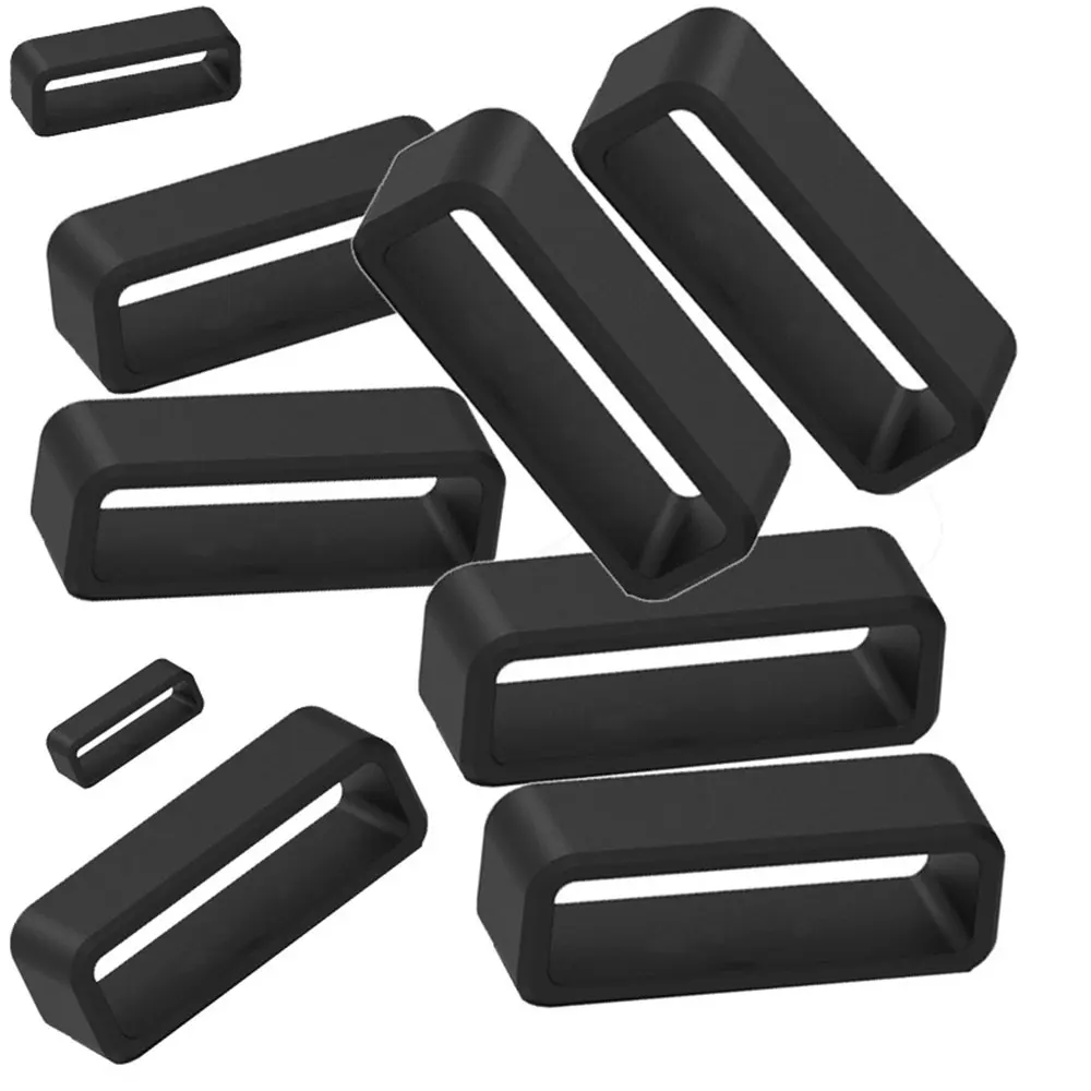 Premium Silicone Watch Strap Loop – Durable Rubber Band Keeper in Multiple Sizes