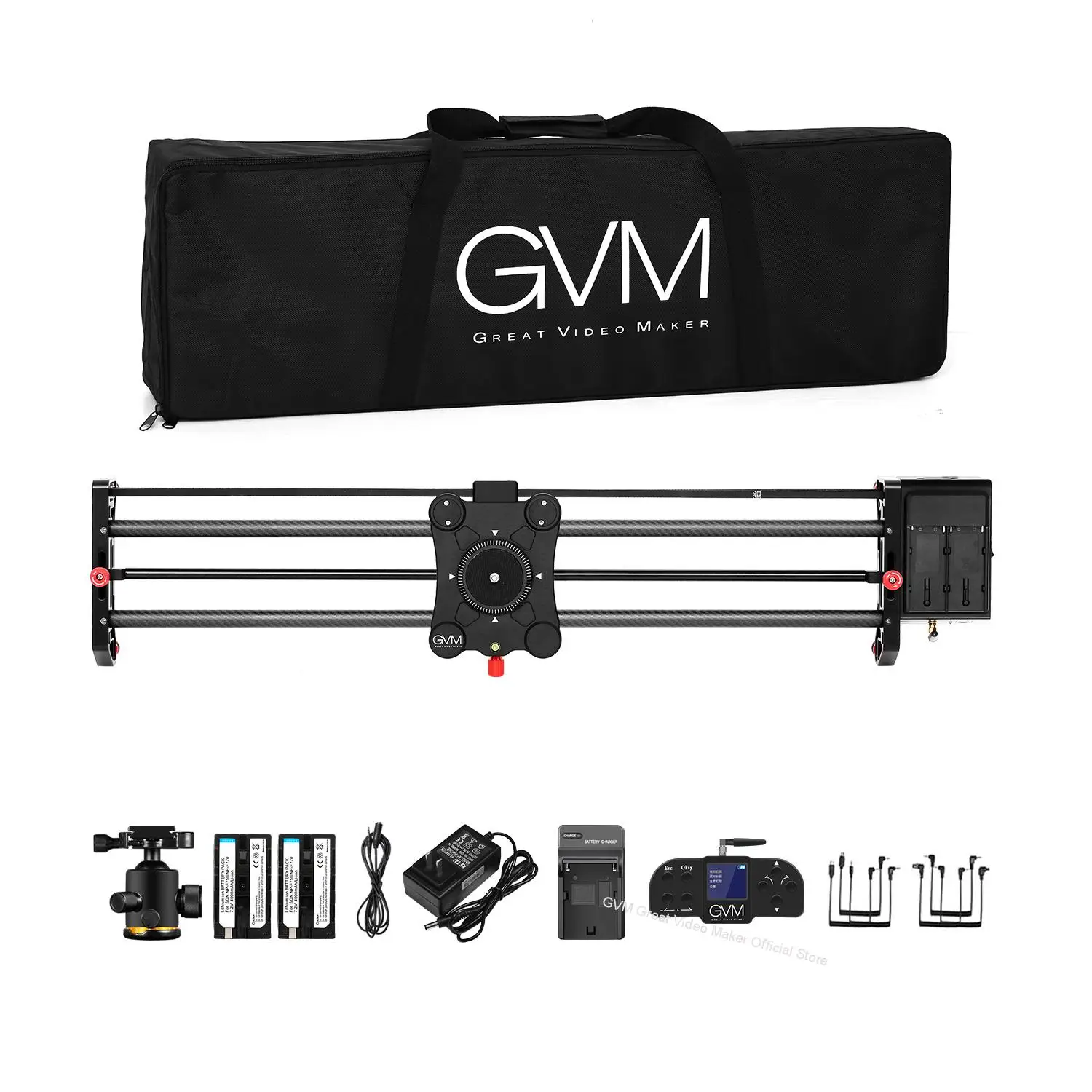 GVM Professional Video Carbon Fiber Motorized Camera Slider (32) India –  Tanotis