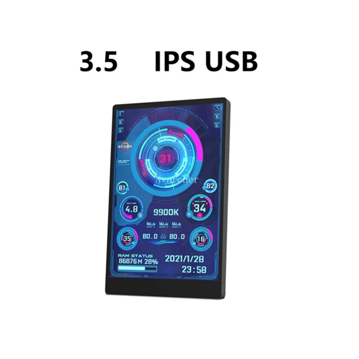 ̴ ITX ̽ ǻ , 3.5 ġ IPS TYPE-C  ȭ, CPU GPU RAM HDD ͸, USB ÷ AIDA64
