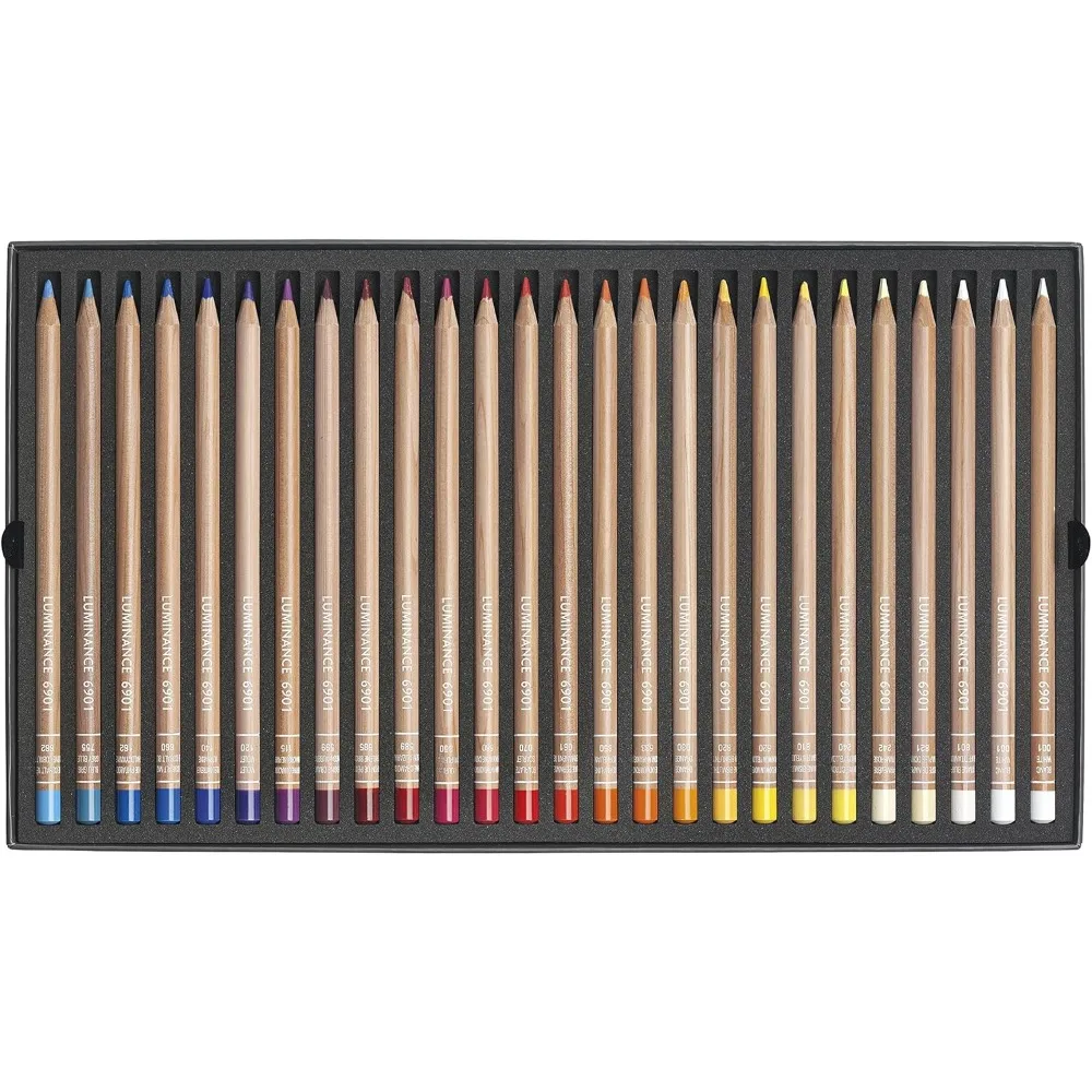 Luminance 6901 Box of 100 Individual Coloured, Artists, Colour Coded Pencils 3