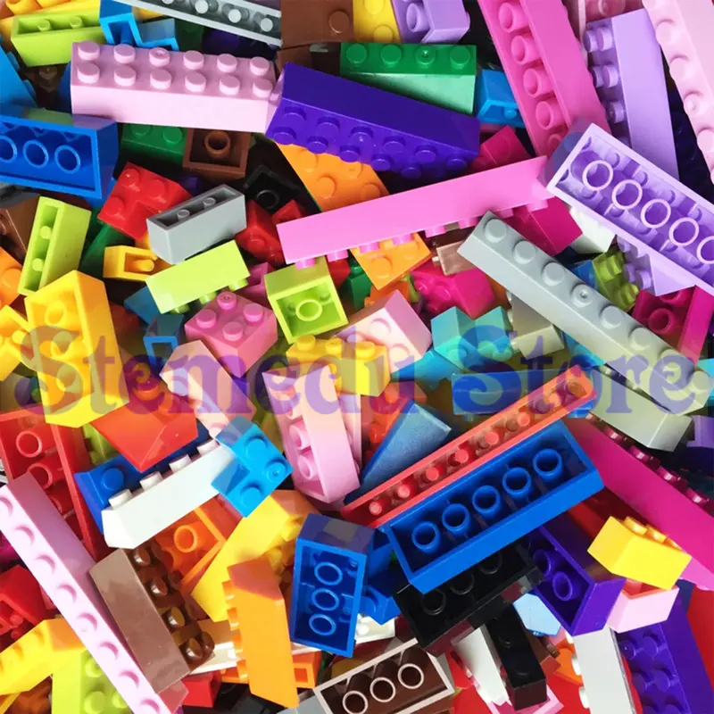 125/250g Building Blocks Bulk Lot Pack Sorted By Color Bricks Block Plate Small Particles Bulk Compatible LeDUO - Image 2