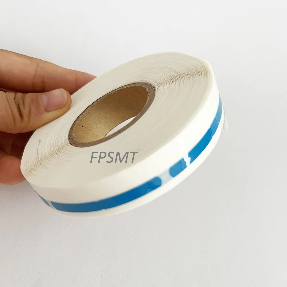 SMT 스플라이스 테이프, ESD SMT 조인트 테이프, 지멘스 스플라이스 테이프용 화이트 페이지 블루 테이프, 롤 당 1000 개
