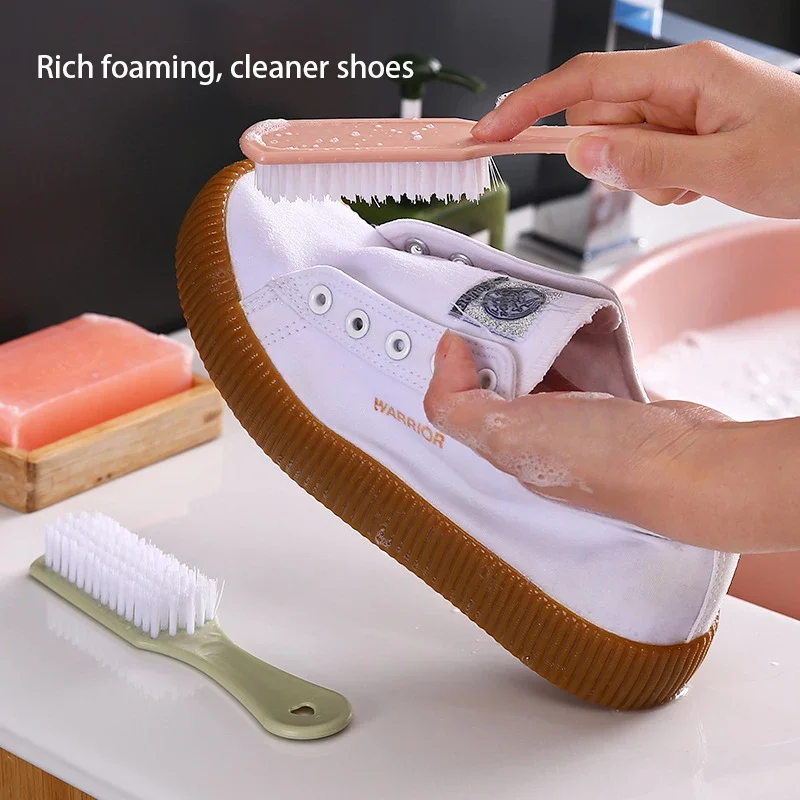 1Pcs Multifunctional Cleaning Brush Soft-bristled Shoe Brush Clothes Brush Shoe Clothing Board Brush Shoe Cleaner 4