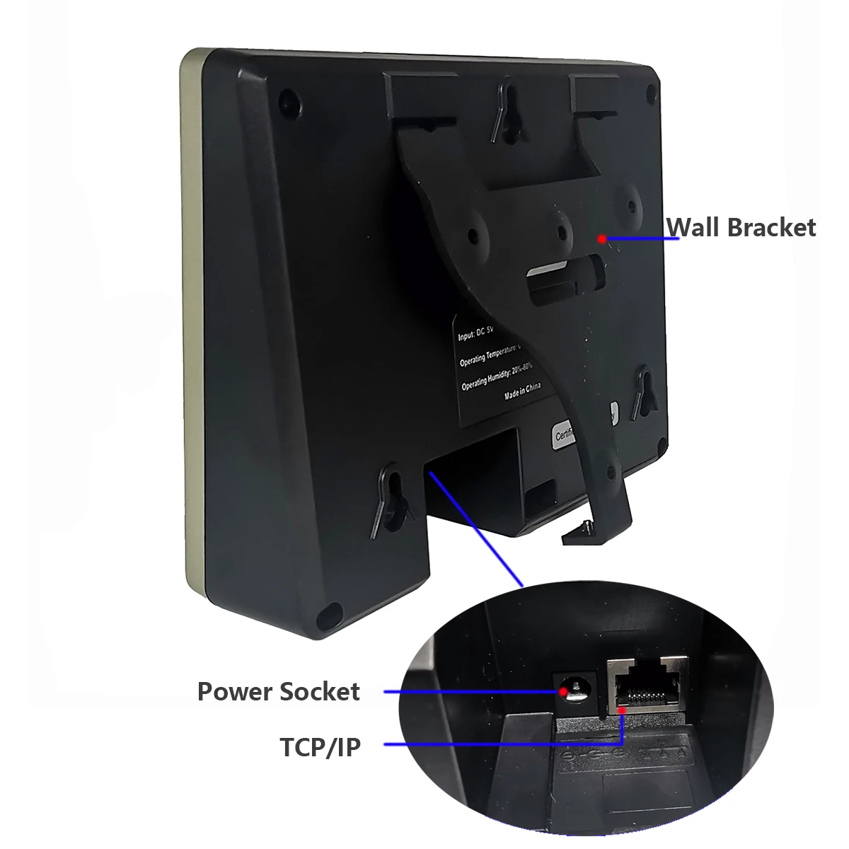 ZKTime 5.0 TCP/IP SSR RFID Proximity 125khz Card Time and Attendance Machine System MX200