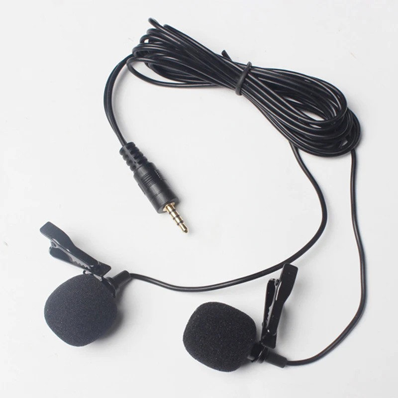  YouMic - Small Lavalier Microphone with Clip - Lav Lapel Mic  for Camera Phone iPhone iOS Android PC Laptop Video Recording - Noise  Cancelling 3.5mm Jack : Musical Instruments