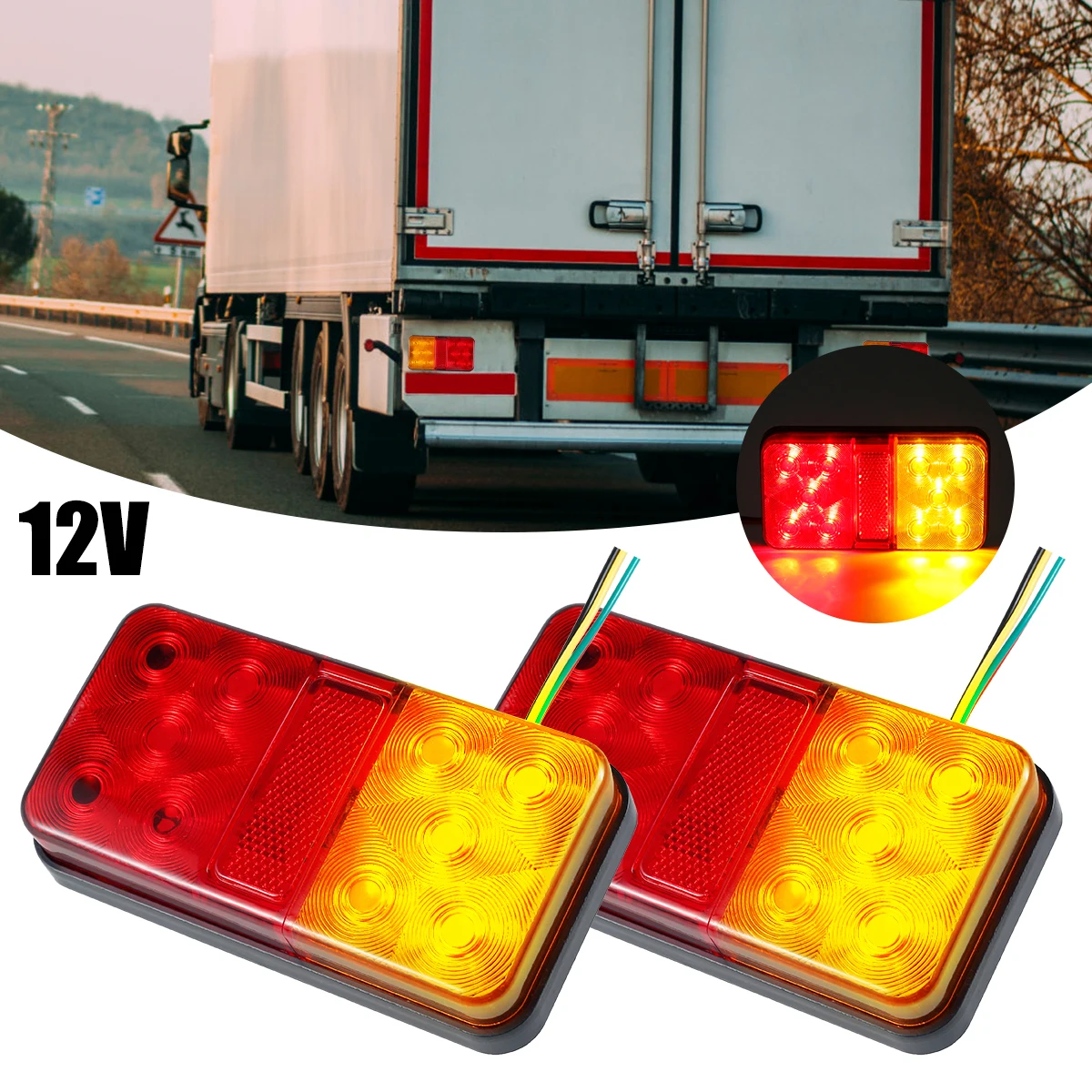Jokon Knipper/ Rem/ Achterlicht LED 726 Rond Wit kopen | Alles voor de