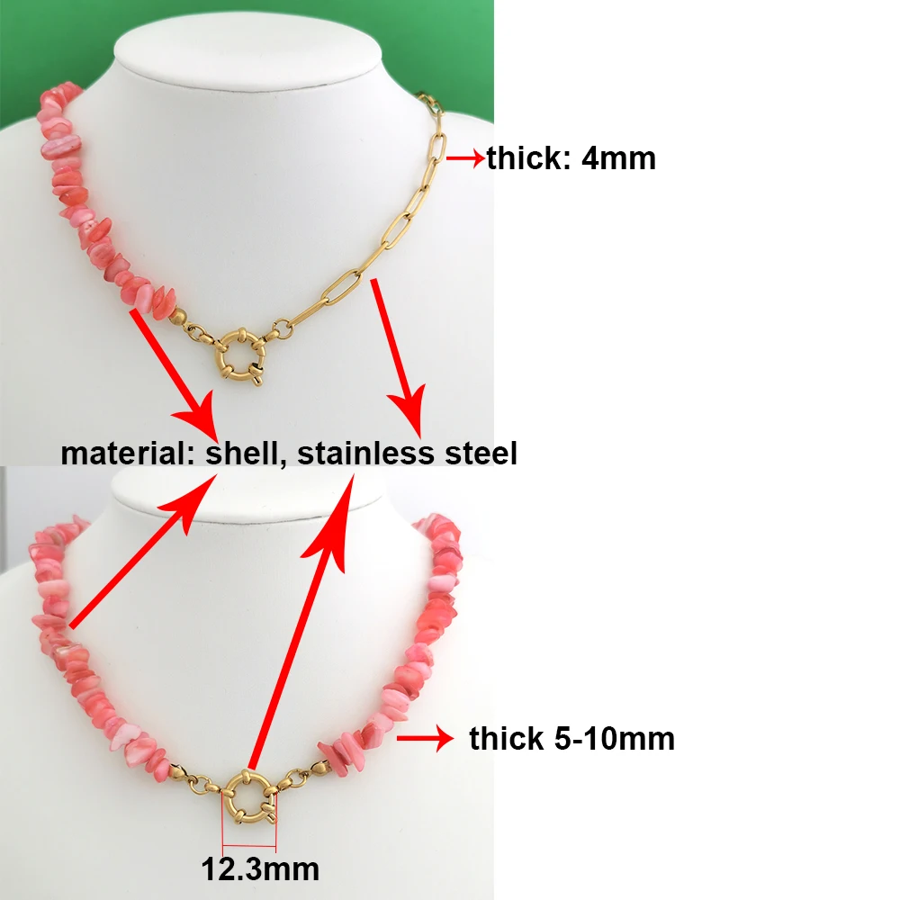 Collana Donna Ciliegia – Gioiello Pop Con Catena Cuba E Ciondolo Frutto In Lega, Regolabile - 2