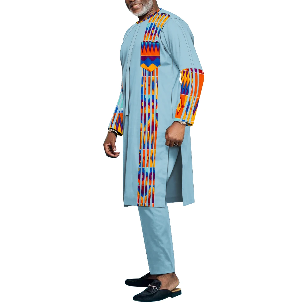 Nieuwe Casual Mode Afrikaanse Mannen Pak Slanke Lijn Sudaderas Para Hombres Mannen Kleding Conjuntos De Pantalones Mohamed Diego Kleding  200000343